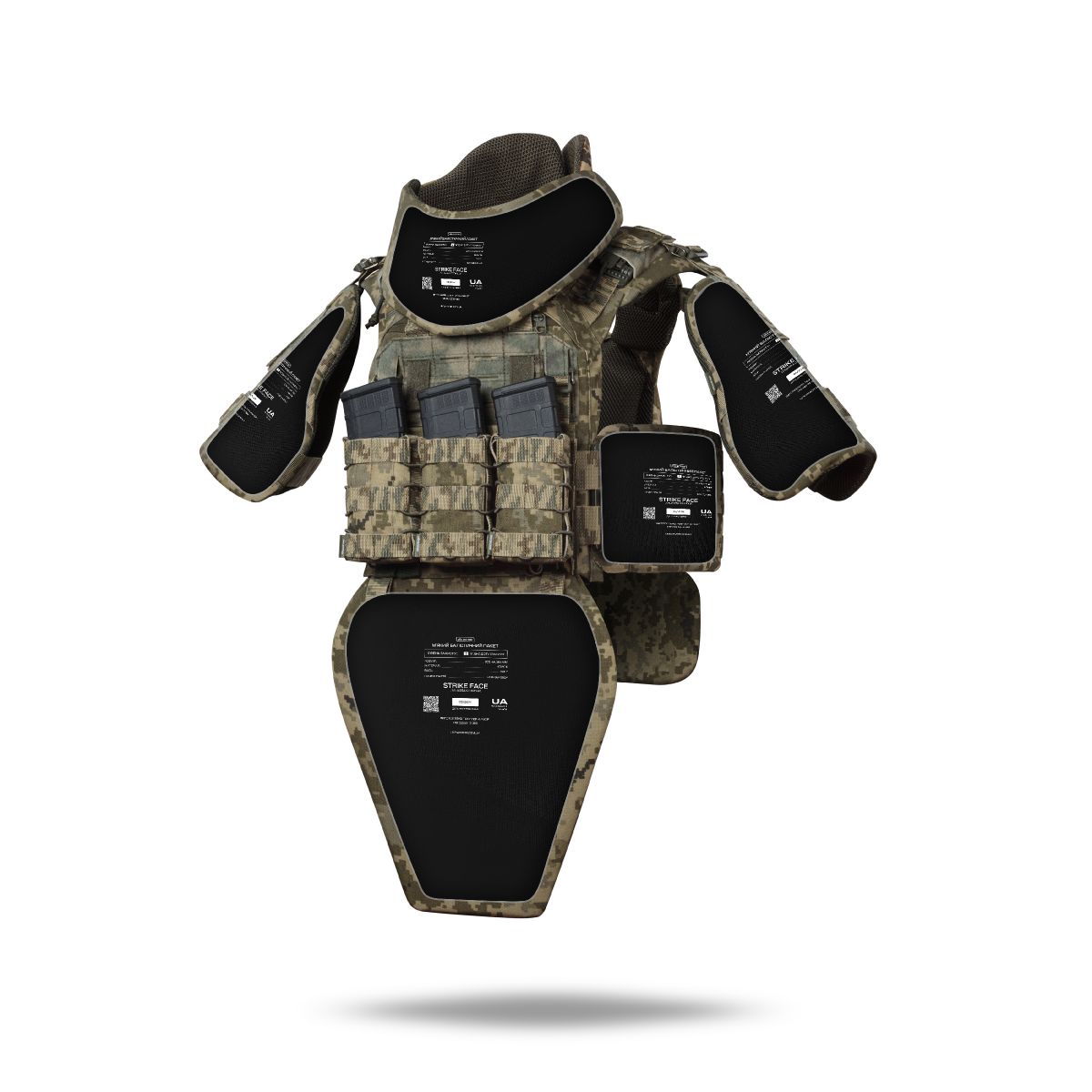 Бронекостюм TAG Level II  (Tactical Armored Gear). Класс защиты - 2. Пиксель (мм14) 2