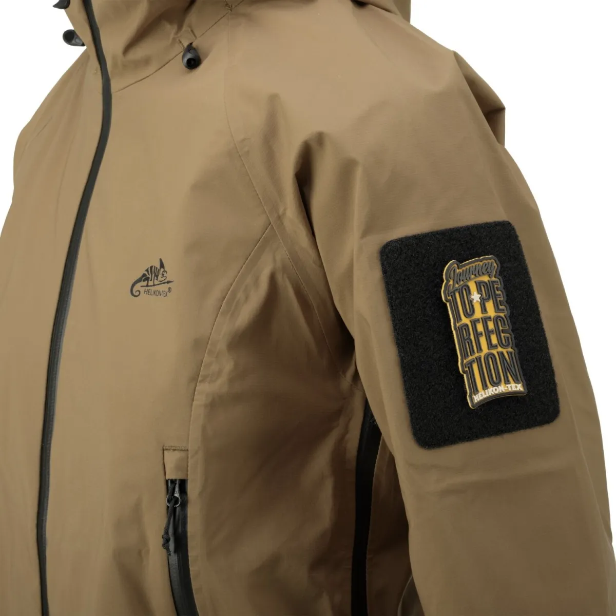Куртка Helikon-Tex Squall Hardshell – Black. Защита от дождя и снега 4