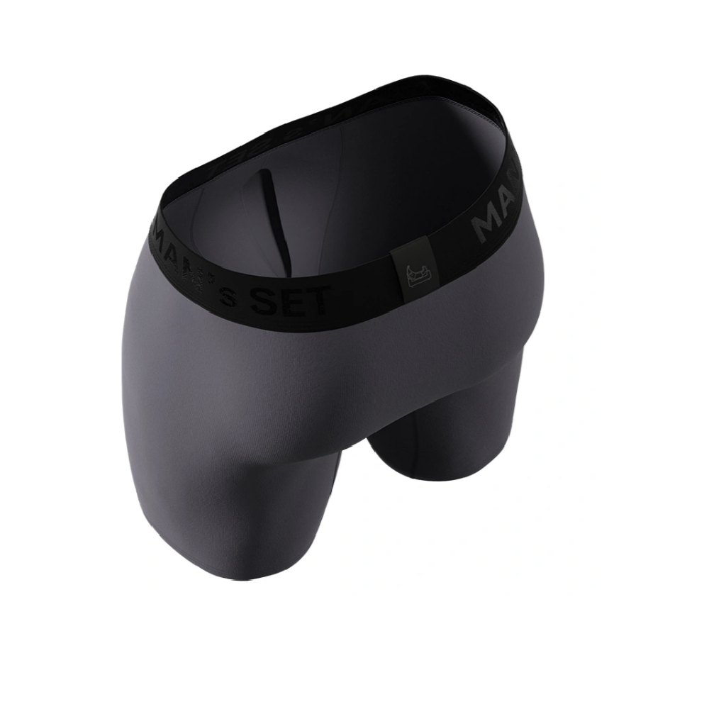 Трусы мужские анатомические Men's Set Anatomic Long 2.0 Black Series. Графит 3