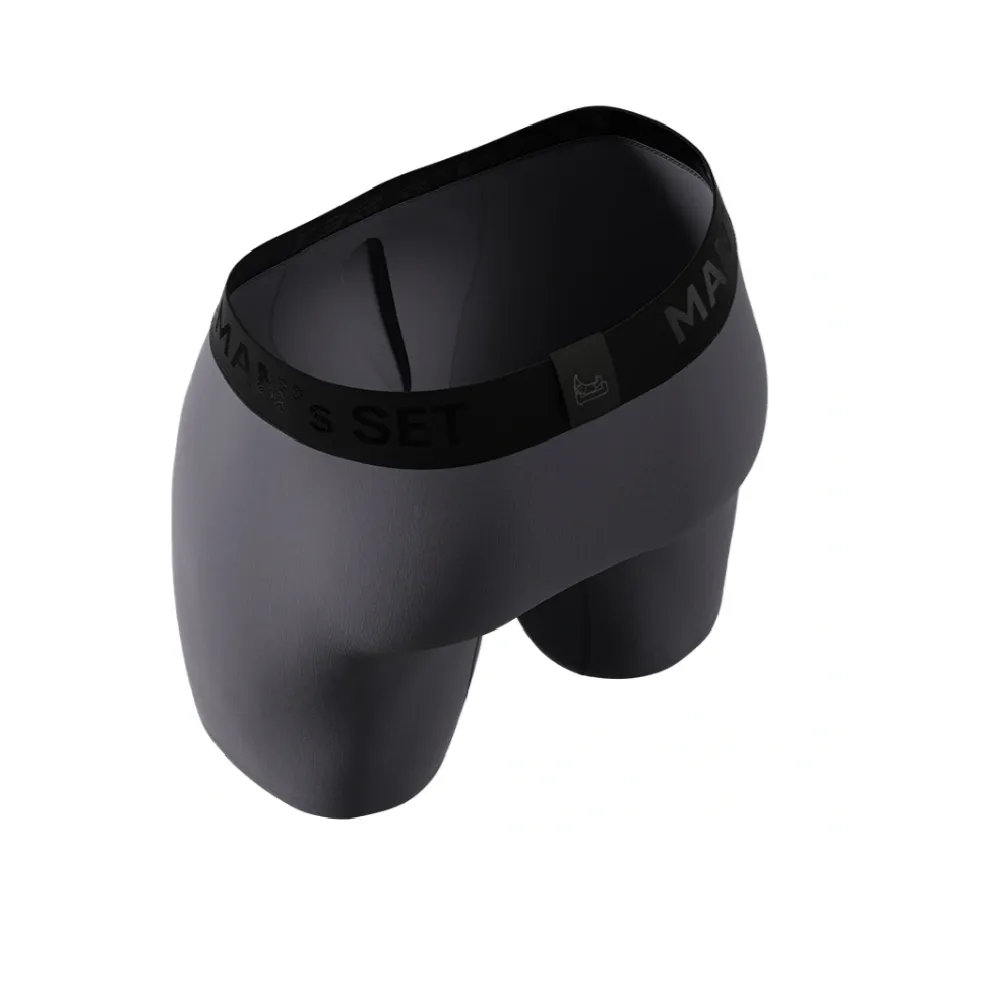 Труси чоловічі анатомічні Men's Set Anatomic Long 2.0 Black Series. Графіт 3