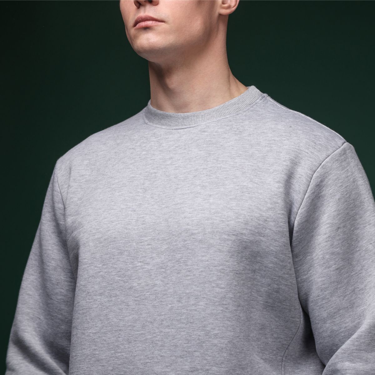 Світшот Base Soft Sweatshirt. Вільний стиль. Колір Сірий/Gray. Розмір S 4