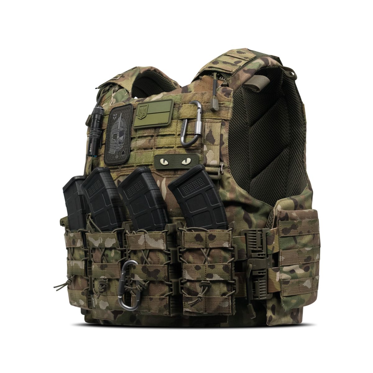 Комплект спорядження Vest Full (based on IBV) S\M без балістичного захисту. Мультикам 3