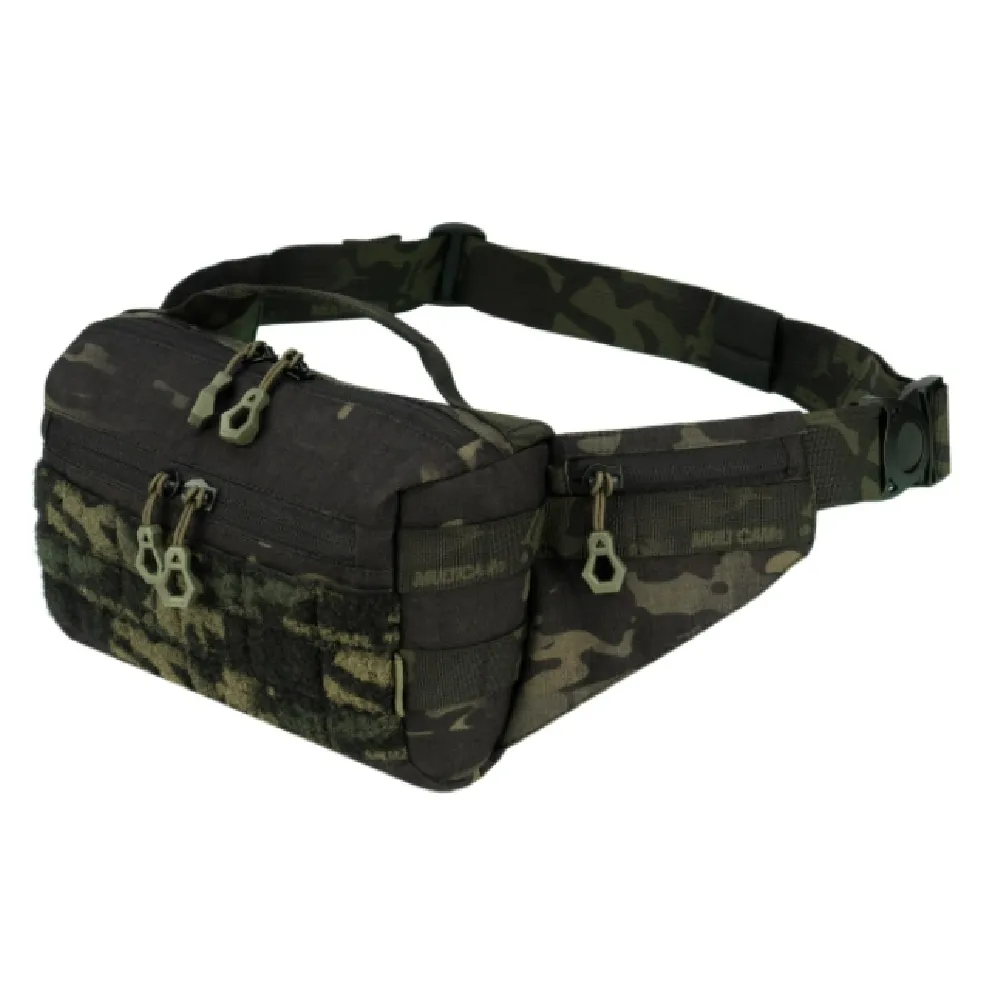 Сумка поясна UTactic Force Waist Bag. Чорний мультикам 4