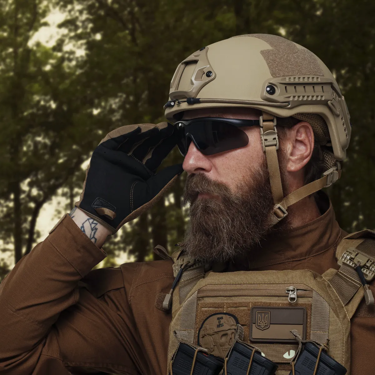 Окуляри балістичні Swiss Eye Raptor Black з трьома змінними лінзами 3
