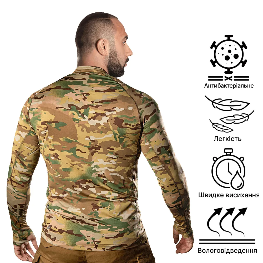 Кофта-лонгслів Thorax Pro LVL1 SJ, Camotec. Мультикам 3