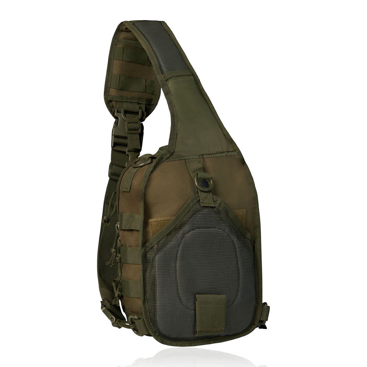 Рюкзак однолямковий Mil-Tec “One strap assault pack”. Олива. 5