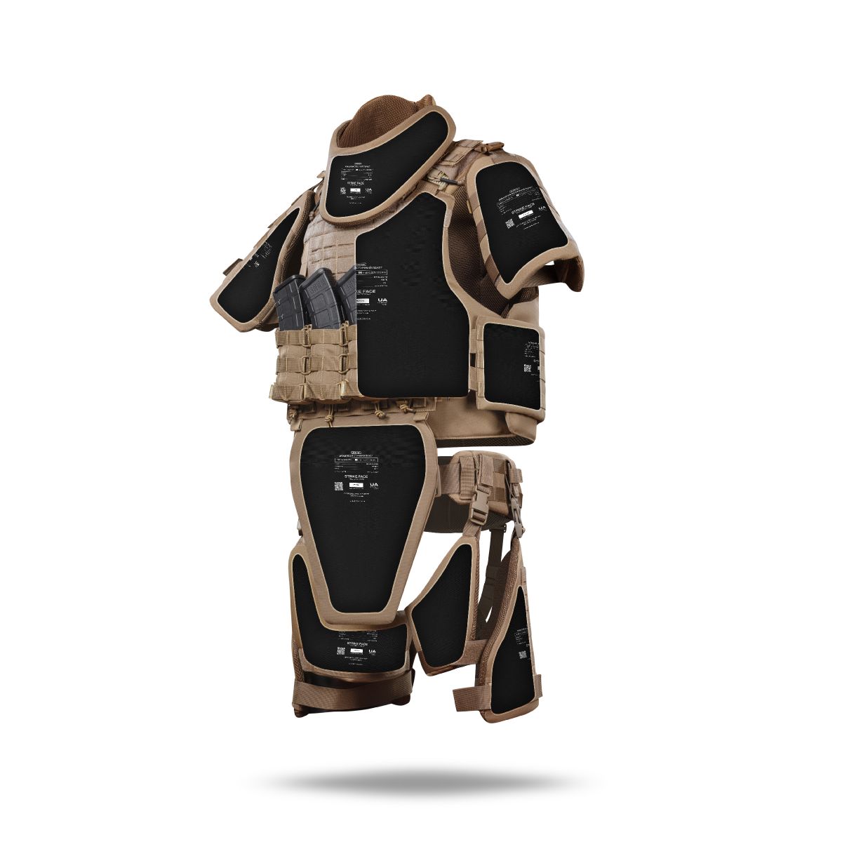 Бронекостюм A.T.A.S. (Advanced Tactical Armor Suit) Level II. Клас захисту – 2. Койот. S/M 2
