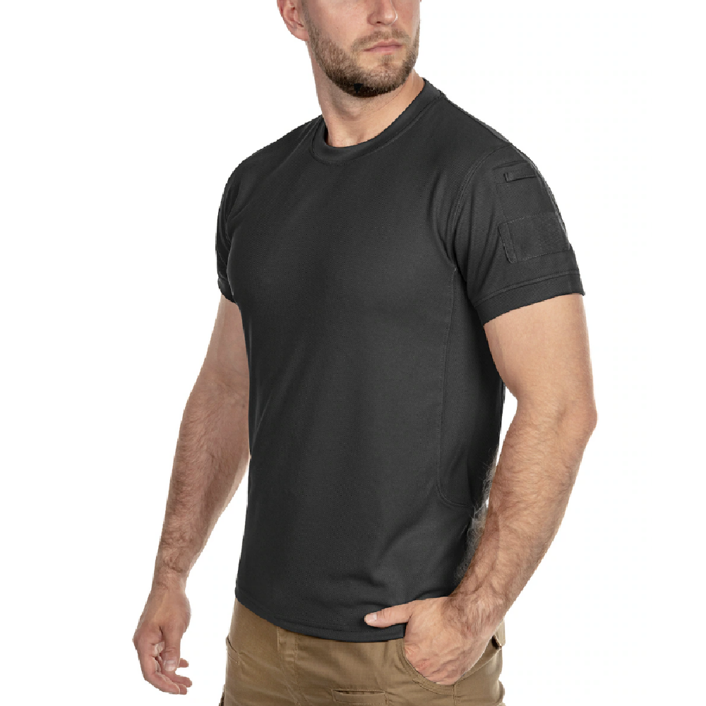 Футболка термоактивная Helikon-Tex Tactical T-Shirt TopCool. Черная 2