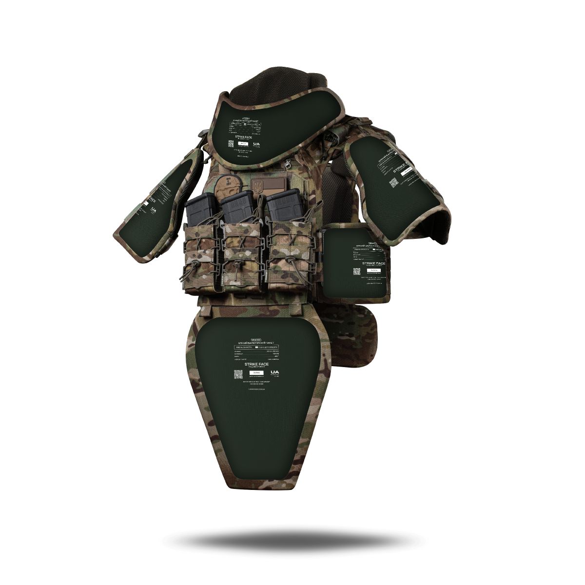 Бронекостюм TAG Level I (Tactical Armored Gear). Клас захисту – 1. Мультикам 2