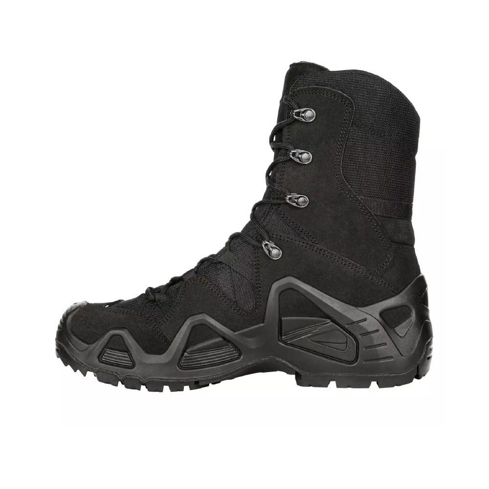 Зимові тактичні черевики LOWA Zephyr HI GTX TF. Мембрана Gore-Tex®. Чорного кольору 4