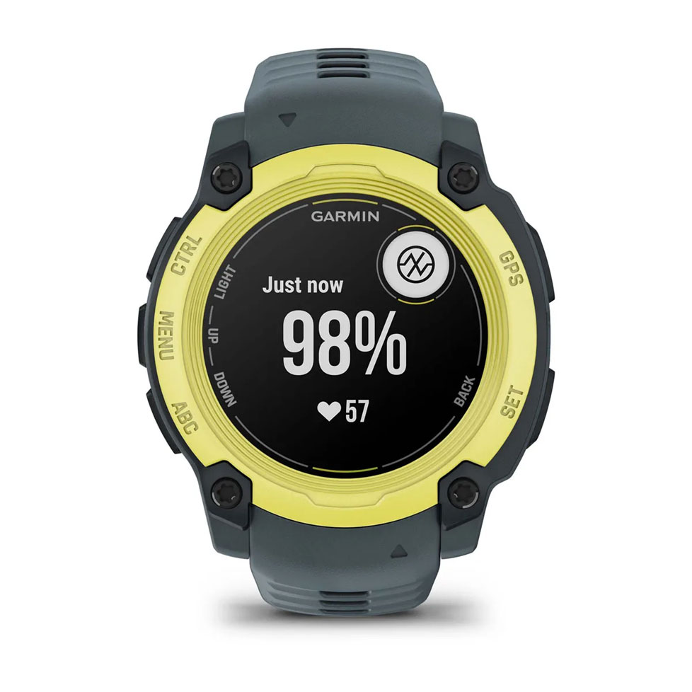 Смарт-годинник Garmin Instinct E, 40 mm. Жовто-Сірий 4