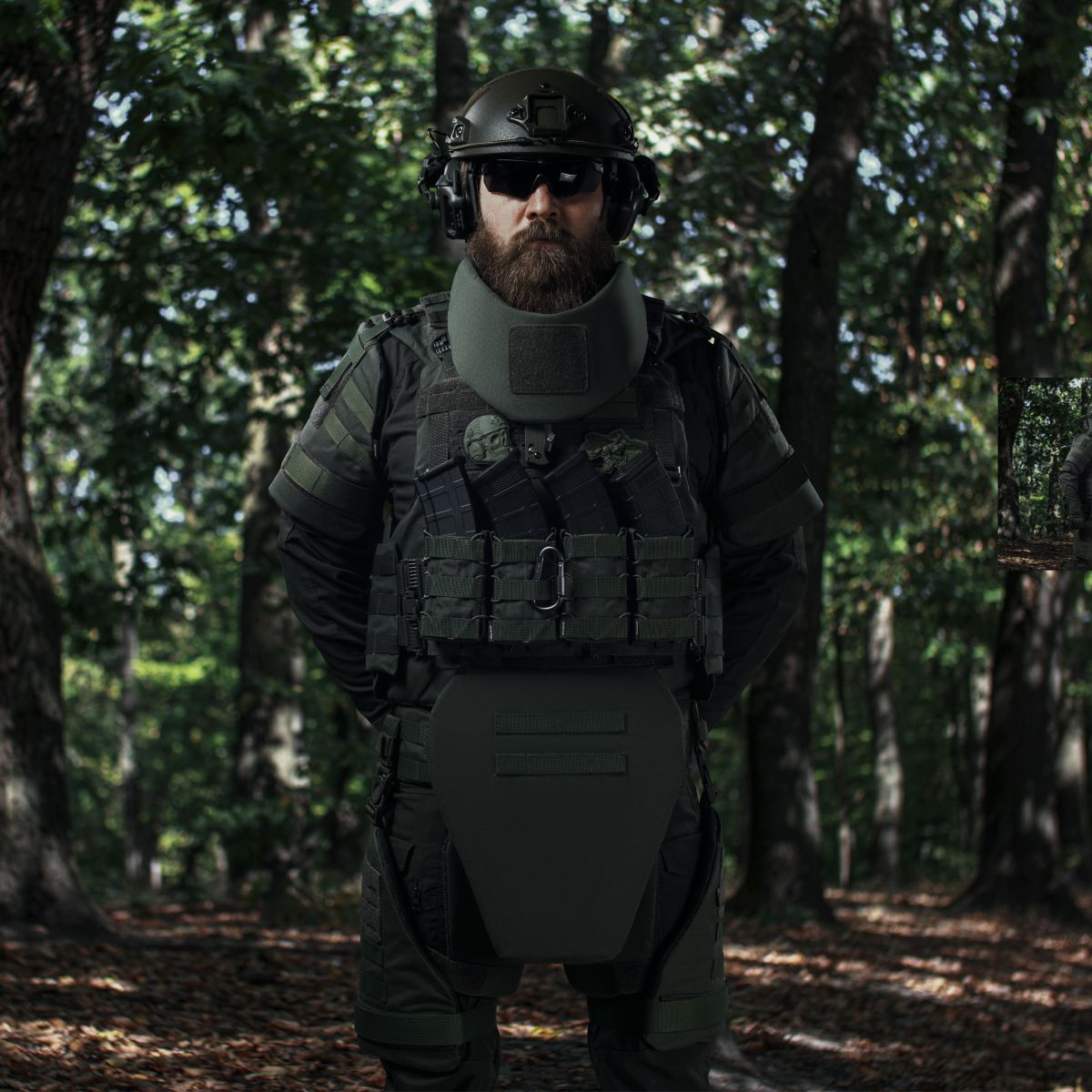 Бронекостюм A.T.A.S. (Advanced Tactical Armor Suit) Level I. Класс защиты – 1. Олива. L/XL 3