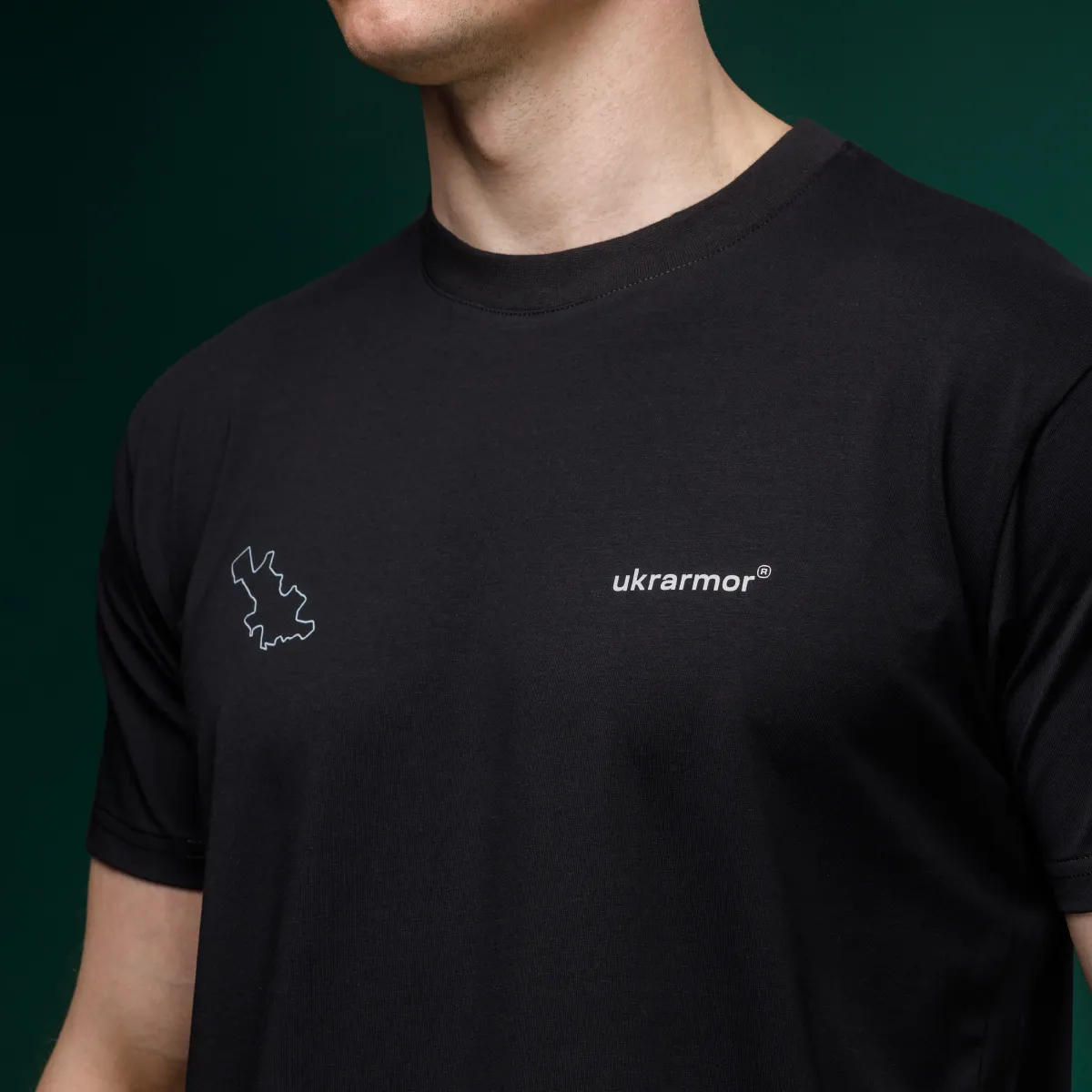 Футболка Basic Military T-Shirt. Avdiivka. Топографічна карта. Чорний 4