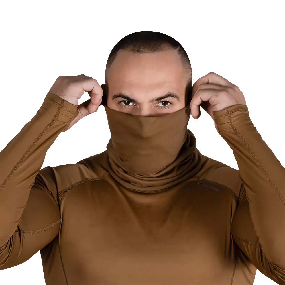Баф Camotec Eco. Cotton. Койот чоловік в бафі літньому військовому