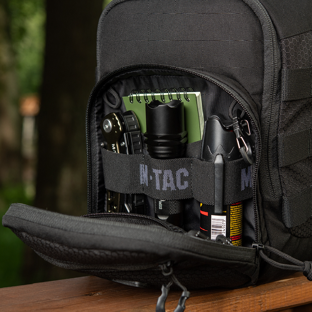 Сумка M-Tac Cross Bag Elite Hex. Чорний 3