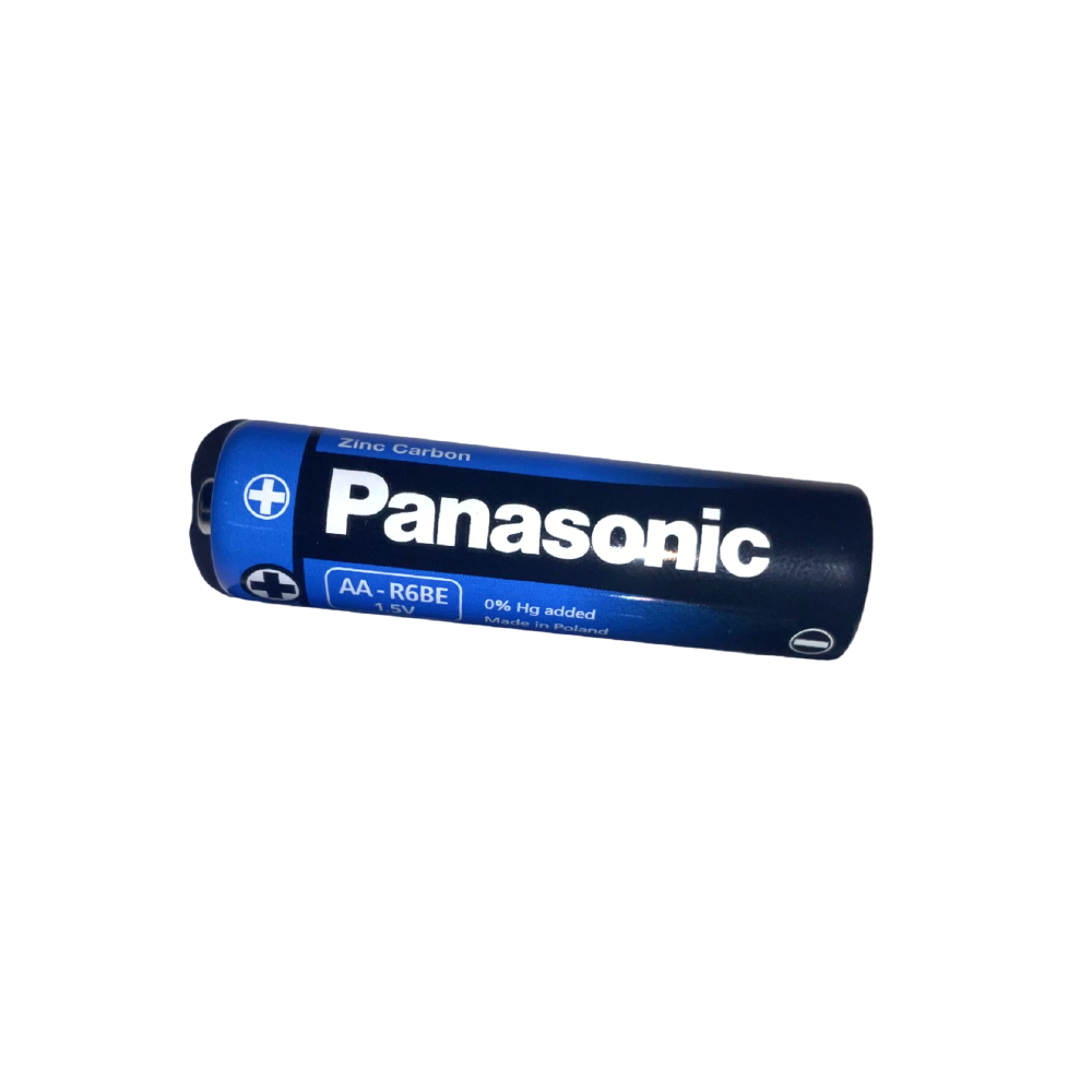 Батарейка АА Panasonic R6 Power 1.5V, солевая, 8 шт