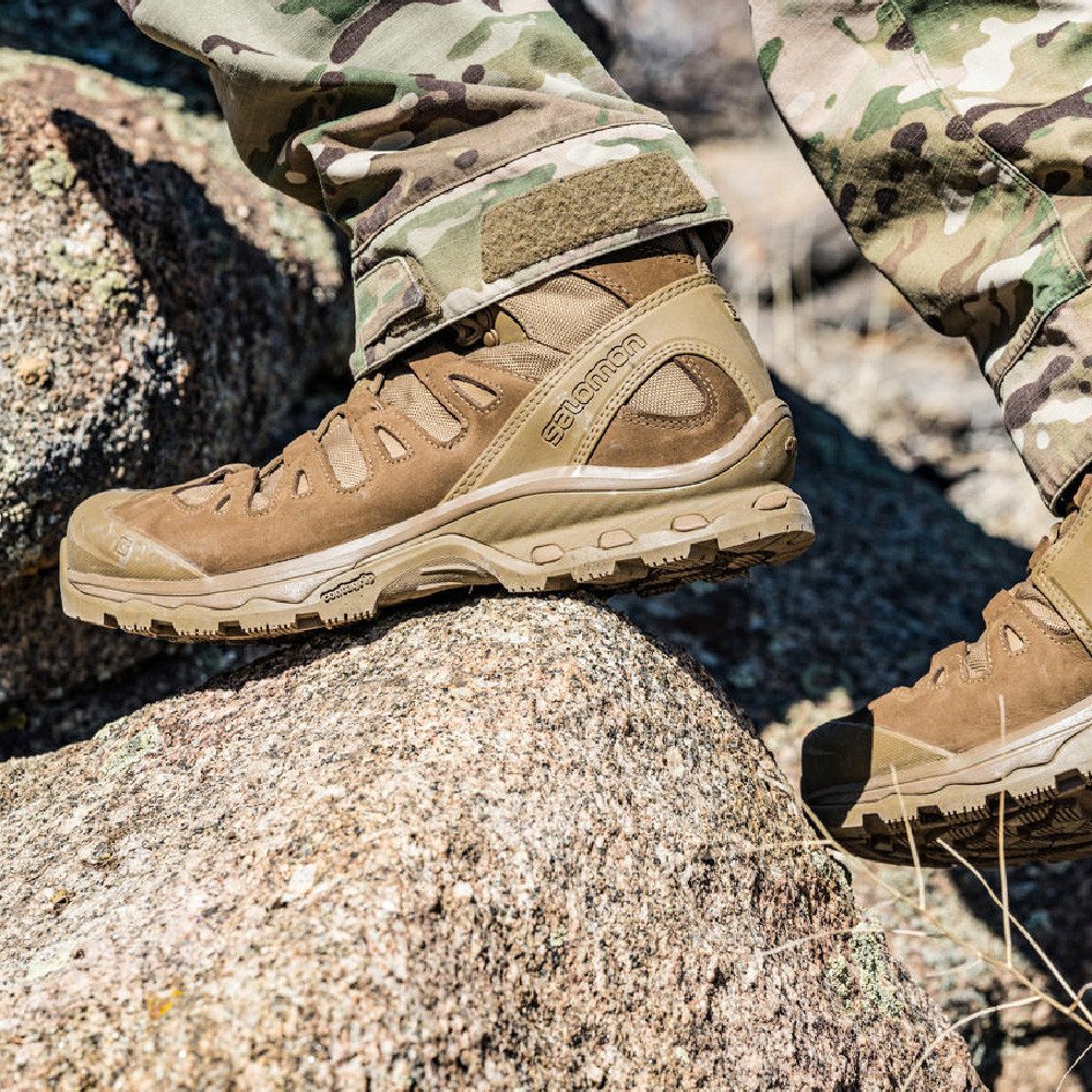 Берці тактичні Salomon Quest 4D Gore-Tex® Forces 2. Койот 3 Берці тактичні Salomon Quest 4D Gore-Tex® Forces 2. Койот 3