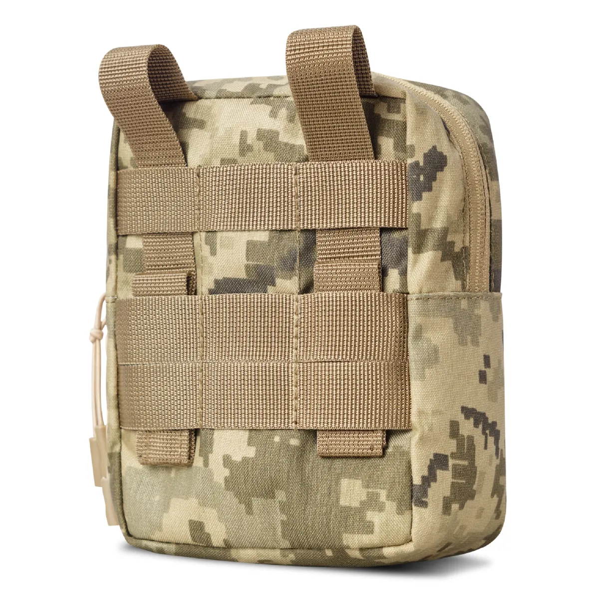 Підсумок утилітарний L. Кріплення Molle. Cordura 500D. Піксель (мм-14). 2