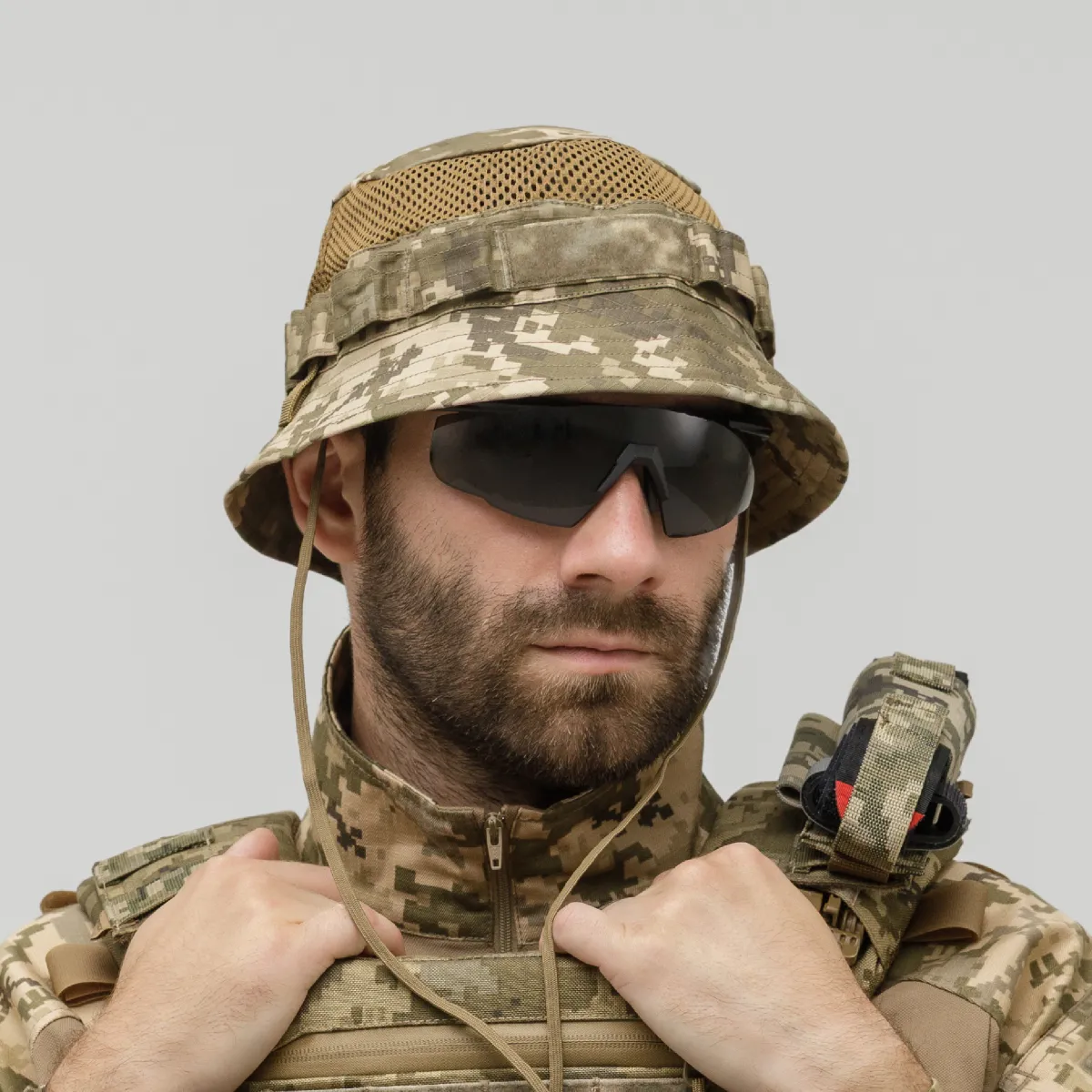 Панама тактична Brim Hat Rip-Stop. Піксель (мм-14) 7