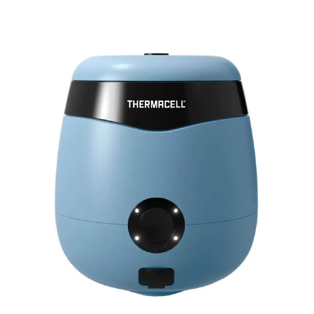 Пристрій від комарів Thermacell E55 Rechargeable Mosquito Repeller + картридж на 40 годин. Синій