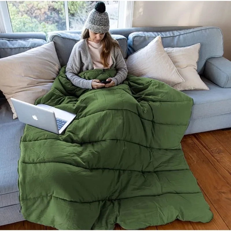 Спальний мішок Naturehike F150 (від 13°C до -4°C). Лівий. Зелений 5