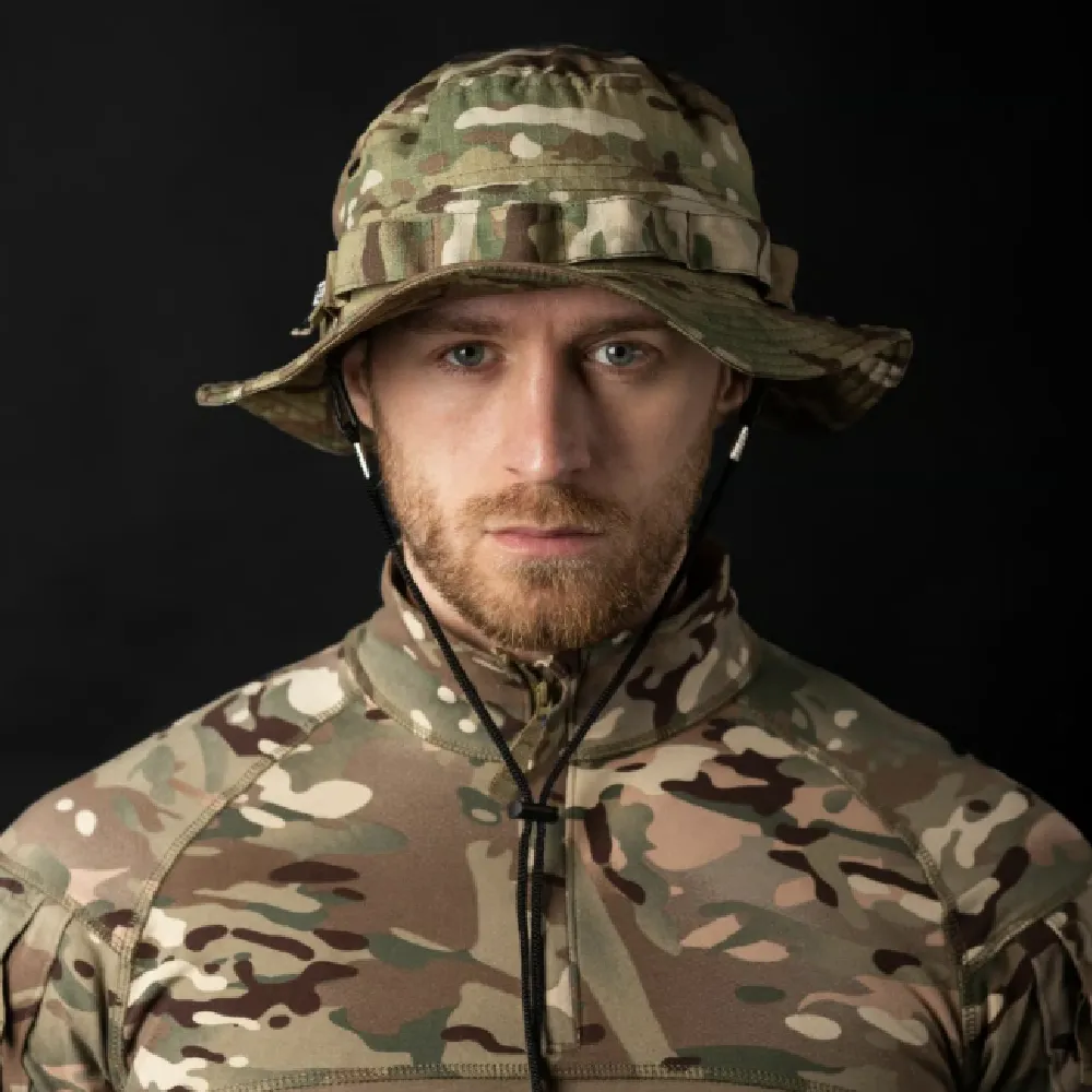 Панама тактична Bezet Rasta. Cotton and polyester. Мультикам 6