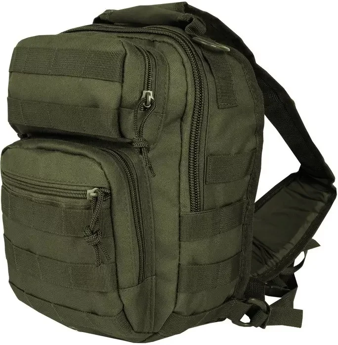 Рюкзак однолямковий Mil-Tec “One strap assault pack”. Олива. 14