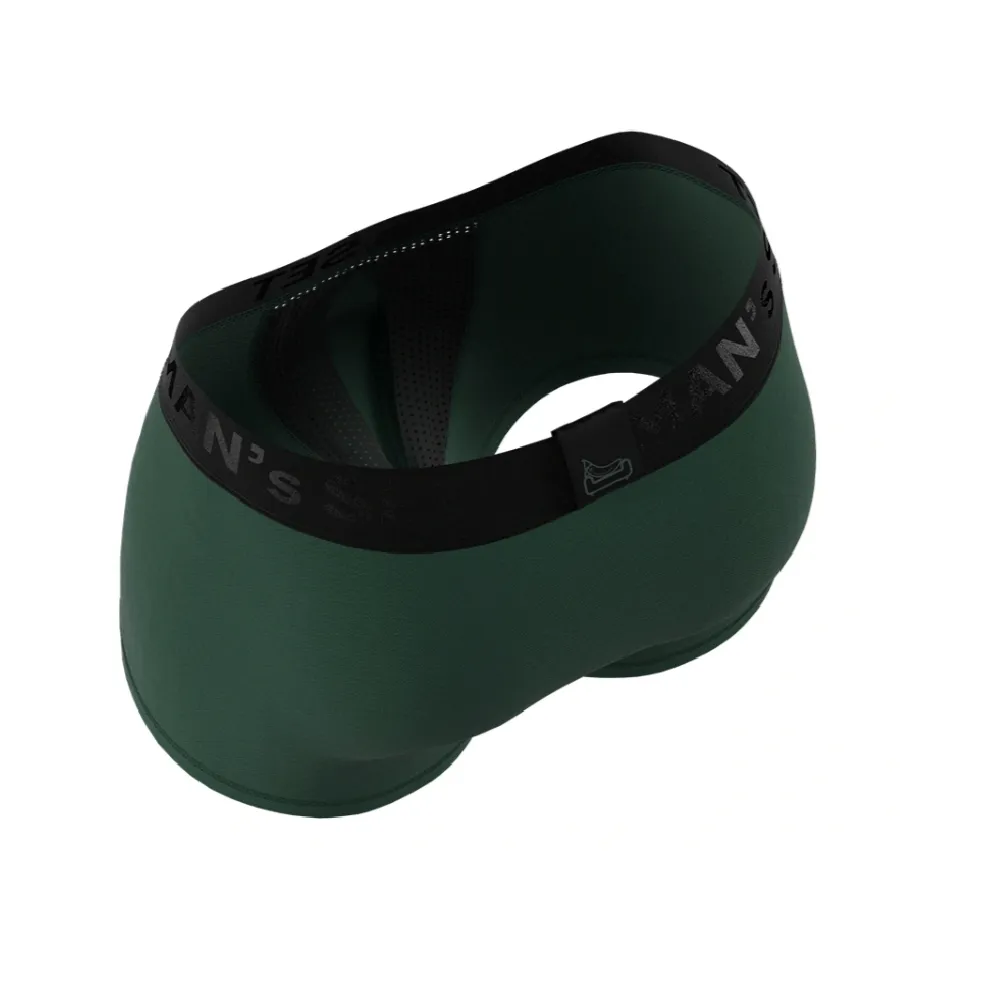 Труси чоловічі анатомічні з сіткою Men's Set Anatomic Classic Light Black Series. Темно-зелений 3 Труси чоловічі анатомічні з сіткою Men's Set Anatomic Classic Light Black Series. Темно-зелений 3