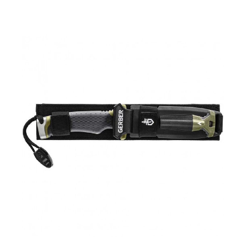 Ніж фіксований Gerber Ultimate Survival SE FSG. Чорний 2