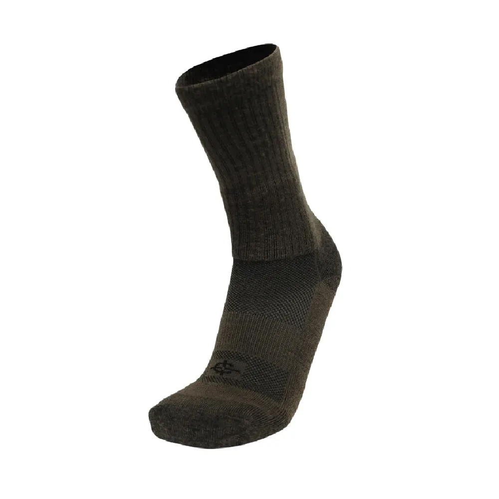 Носки зимние Covert Threads Wool Beast Crew из мериносовой шерсти. Coyote Brown 2