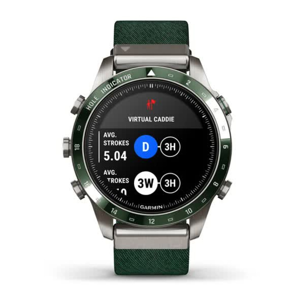 Смарт-годинник Garmin MARQ Golfer (Gen 2). Зелений 10
