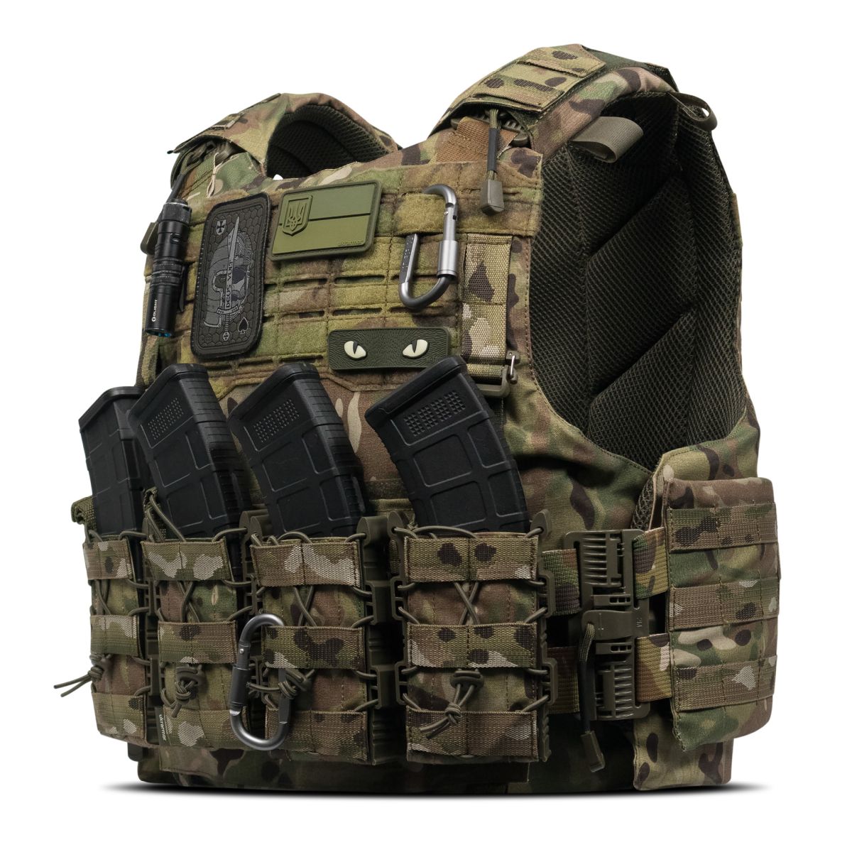 Бойовий бронежилет IBV-2 (Stanag 2920). Вага 4.3 кг. Збільшена площа захисту. Мультикам. L/XL 15 Бойовий бронежилет IBV-2 (Stanag 2920). Вага 4.3 кг. Збільшена площа захисту. Мультикам. L/XL 15