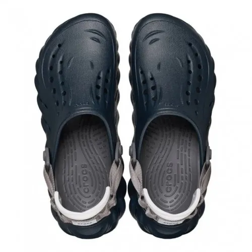 Кроксы сабо Crocs Echo Clog (Nightfall). Темно-синий 6