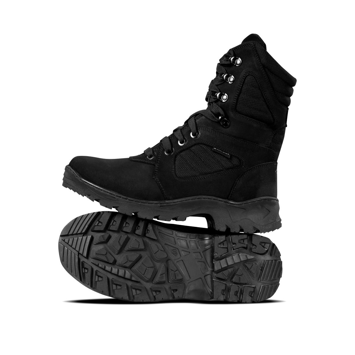 Тактическая обувь Milbot Conquest с мембраной Gore-Tex®. Черные. Размер 40 5