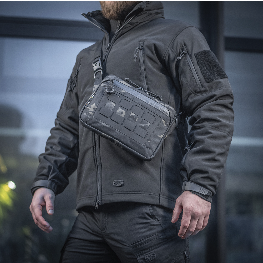 Сумка тактична M-Tac Admin Bag Elite. Чорний мультикам 2