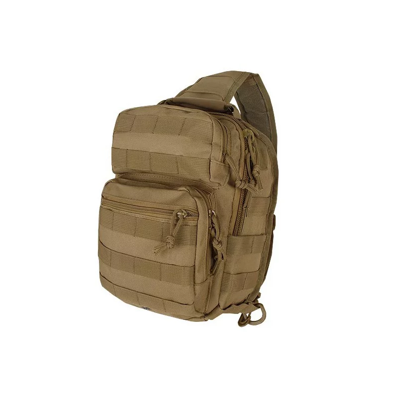 Рюкзак однолямочный Mil-Tec “One strap assault pack”. Койот. 13