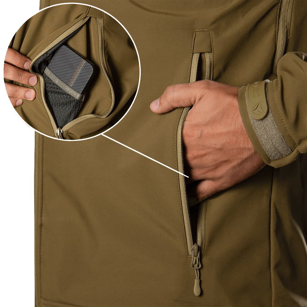 Куртка тактична Stalker SoftShell, Camotec. Койот 8