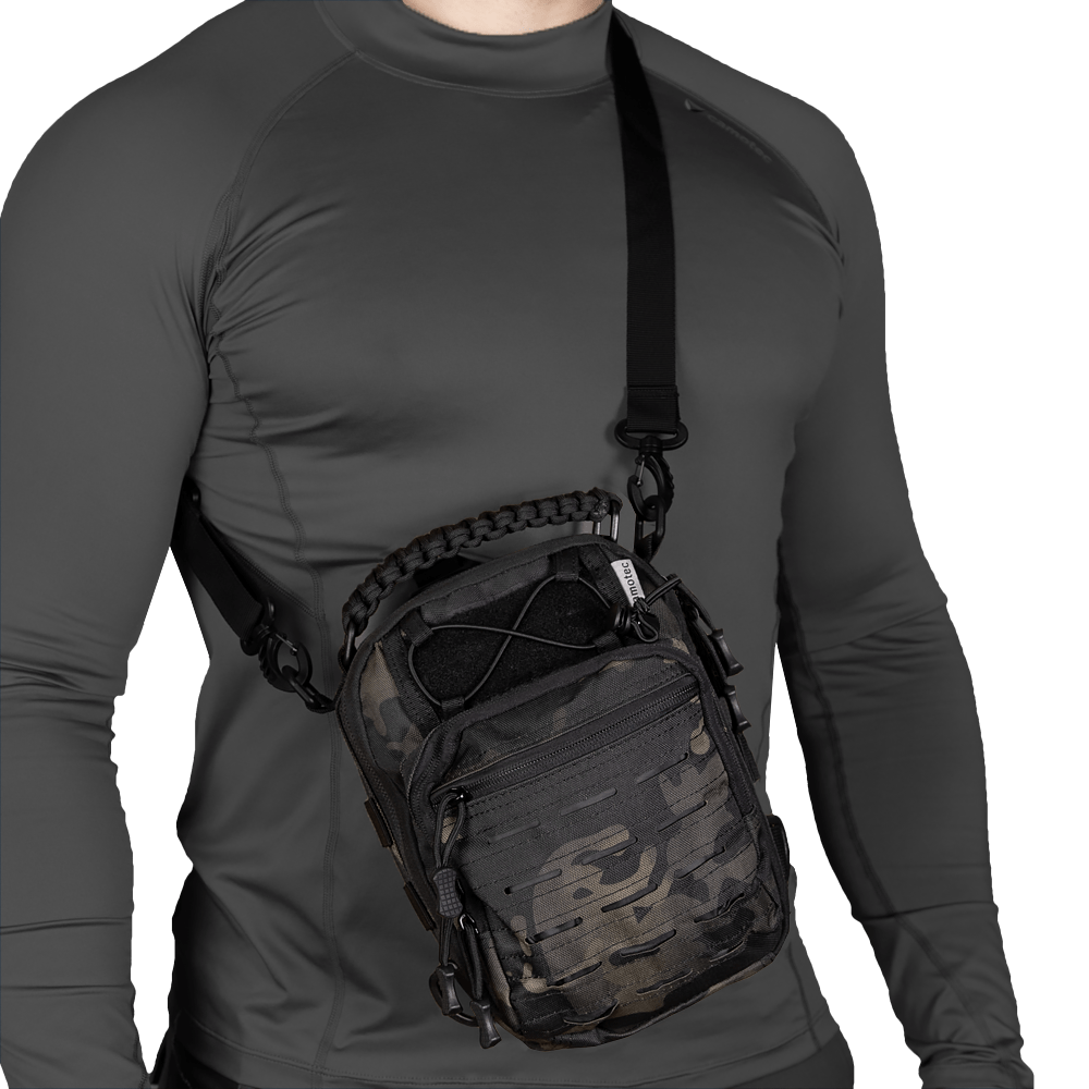 Сумка однолямочная Camotec Adapt. Черный мультикам 2