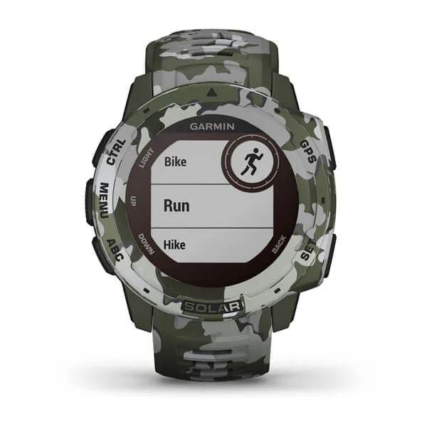 Смарт-годинник Garmin Instinct Solar Lichen Camo. Камуфляж 9