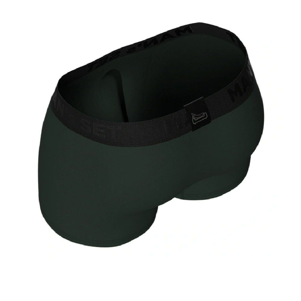 Трусы мужские анатомические Men's Set Intimate 2.1 Black Series. Темно-зеленый 3