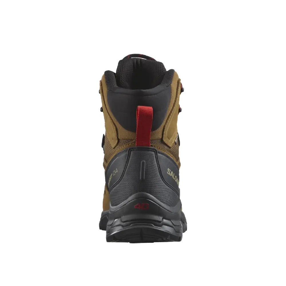 Черевики Salomon Quest 4 Gore-tex. Койот/червоний 5