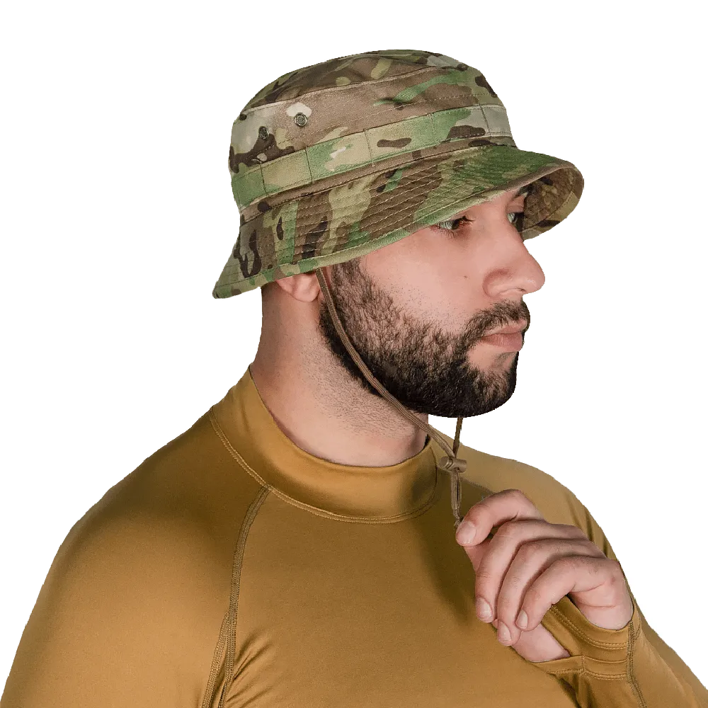 Панама тактична Boonie 2.0 Twill Camotec. Cotton and polyester. Мультикам