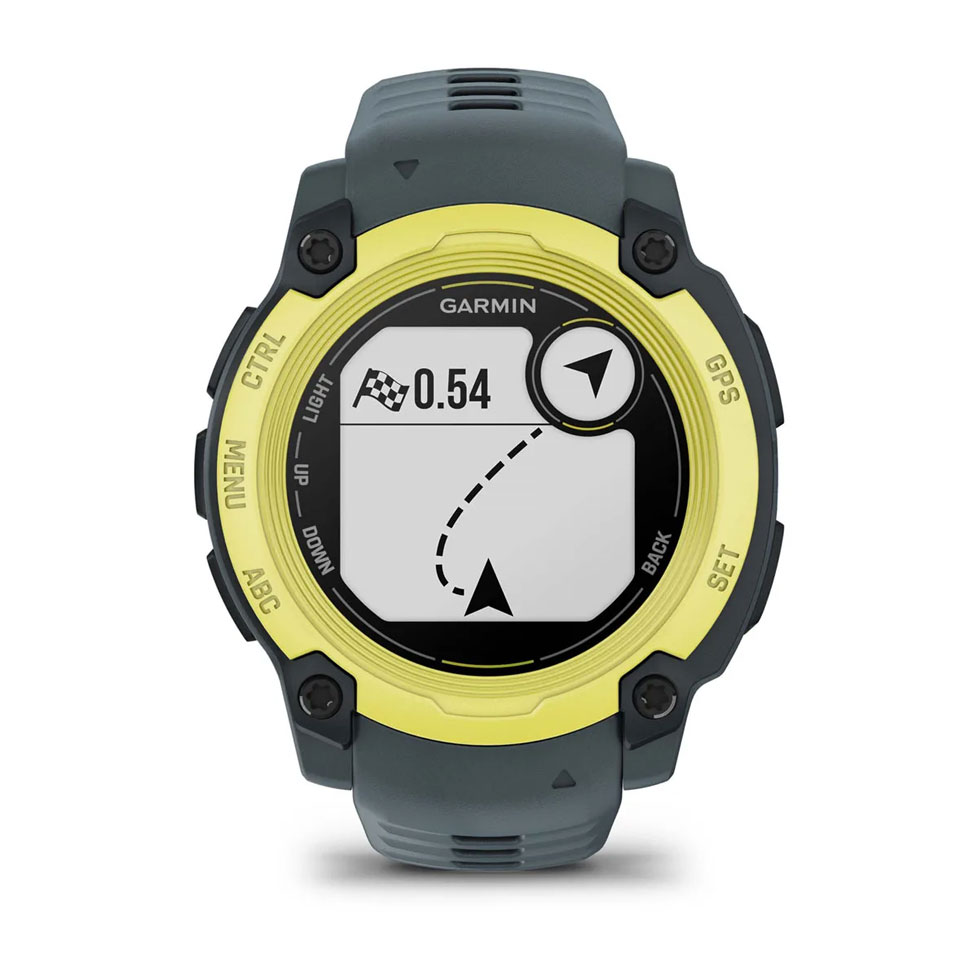 Смарт-годинник Garmin Instinct E, 40 mm. Жовто-Сірий 12