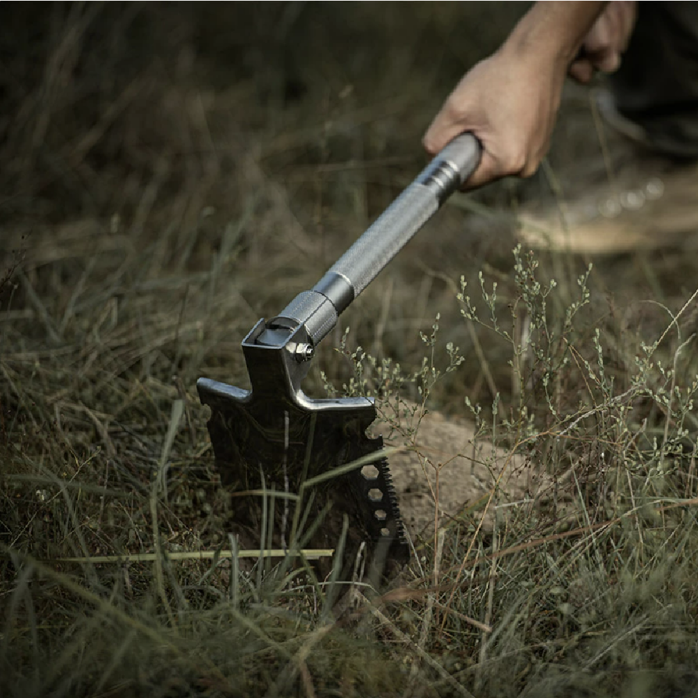 Лопата Naturehike Многофункциональная лопата для наружных работ NH20GJ002. Silver 6