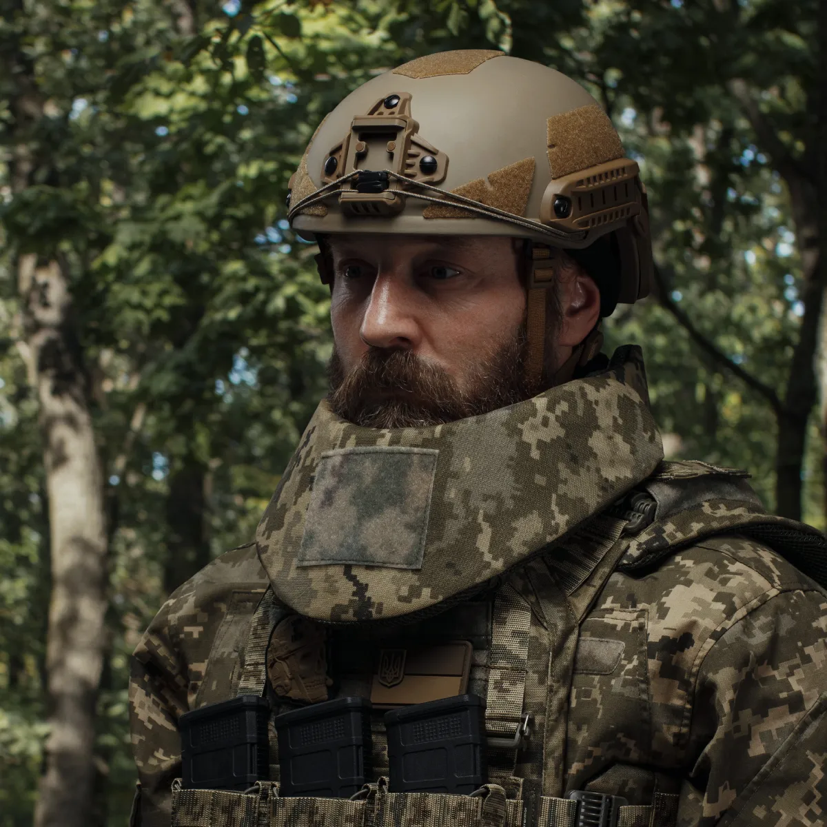 Бронекостюм TAG Level II (Tactical Armored Gear). Клас захисту – 2. Піксель (мм14) 11