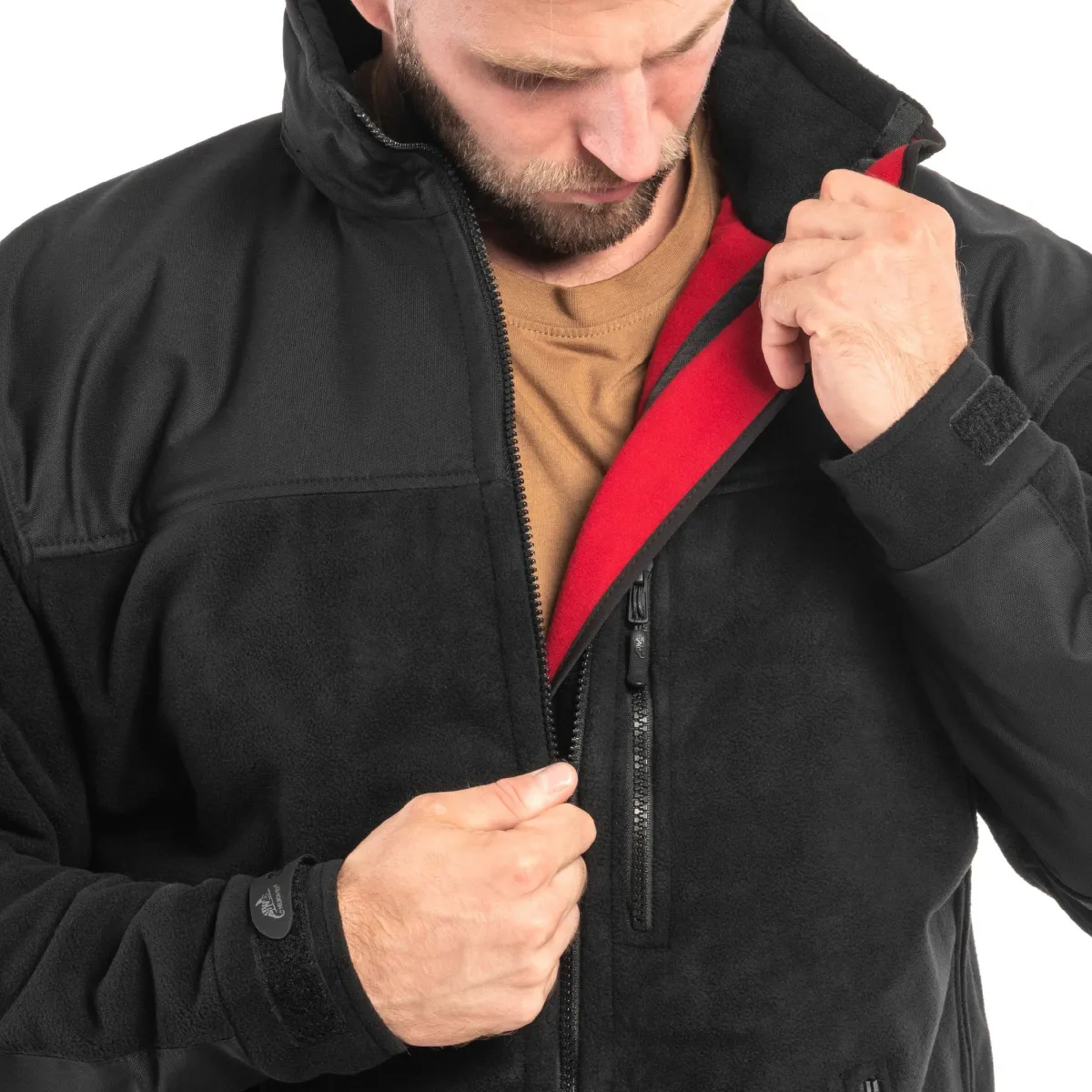 Флісова куртка-вітровка Helikon-Tex Classic Army Windblocker. Чорний 5