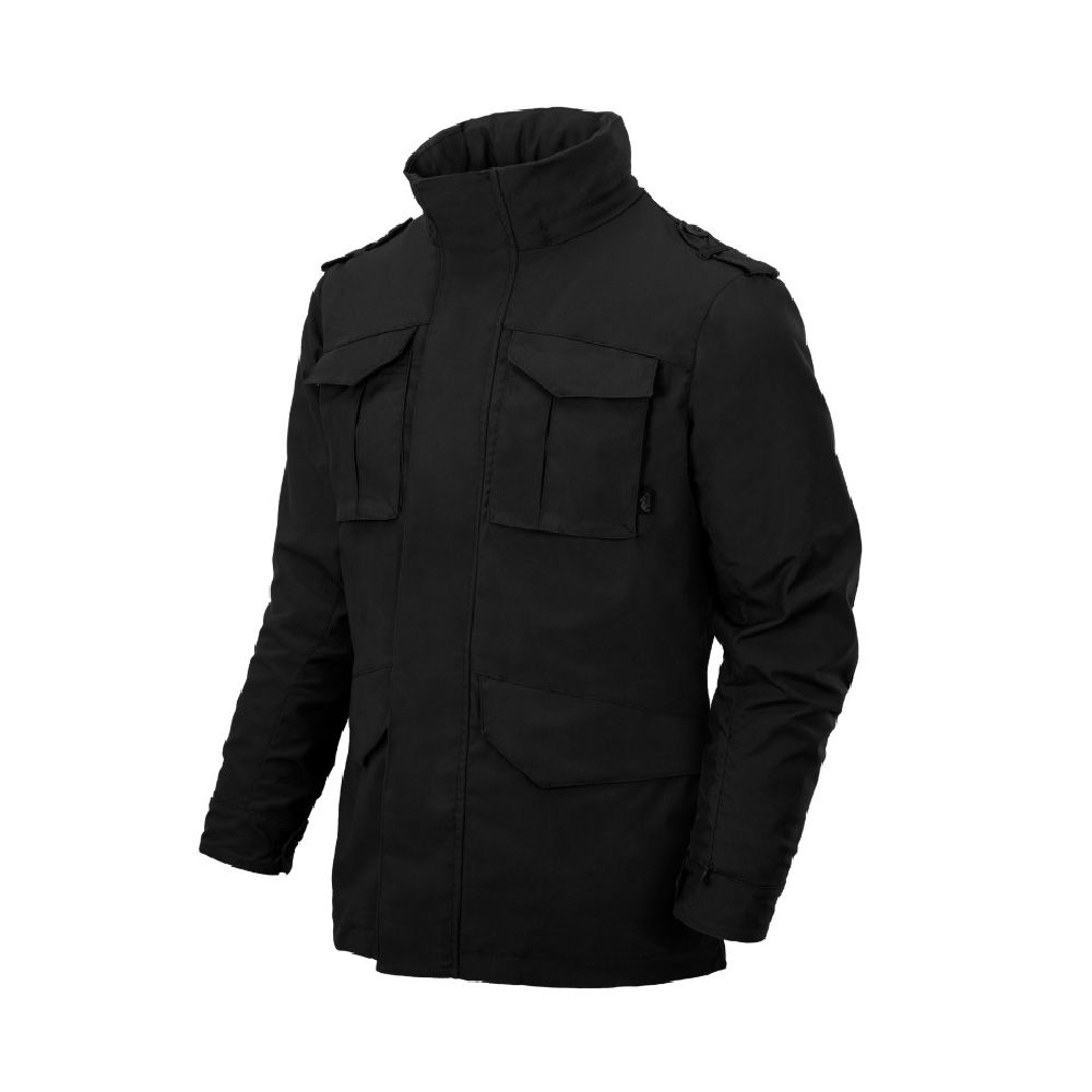 Куртка Helikon-Tex Covert M-65®. 11 кишень. Колір Чорний. (S)