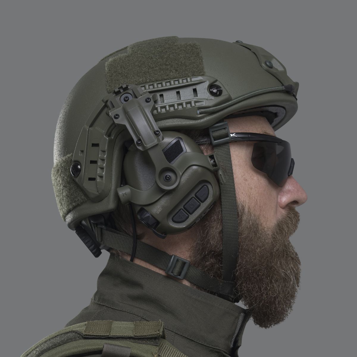 Купити Адаптер для навушників Helmet Rail Adapter Olive - воєнторг Віктейлор