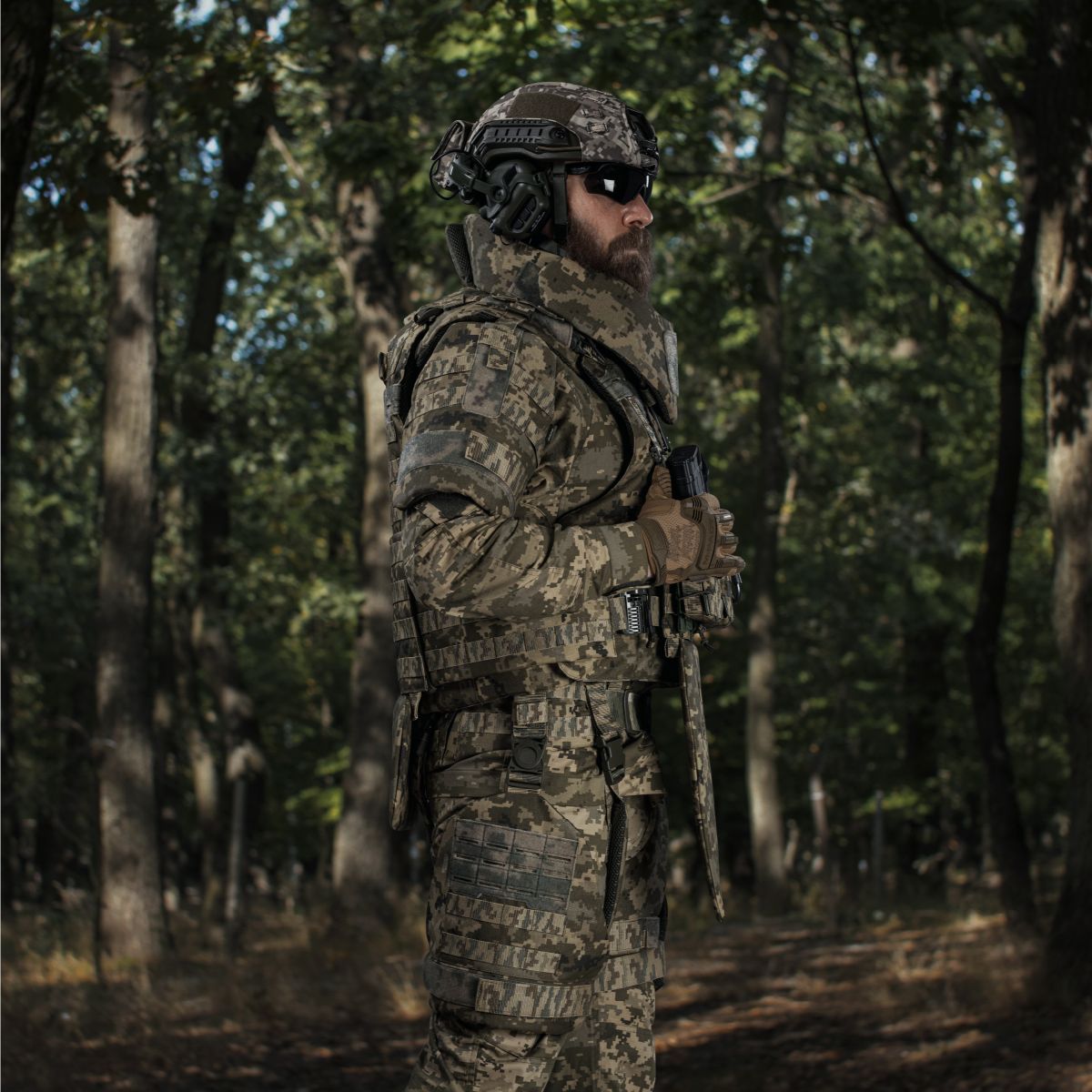 Бронекостюм A.T.A.S. (Advanced Tactical Armor Suit) Level I. Класс защиты – 1. Пиксель (мм-14). S/M 13