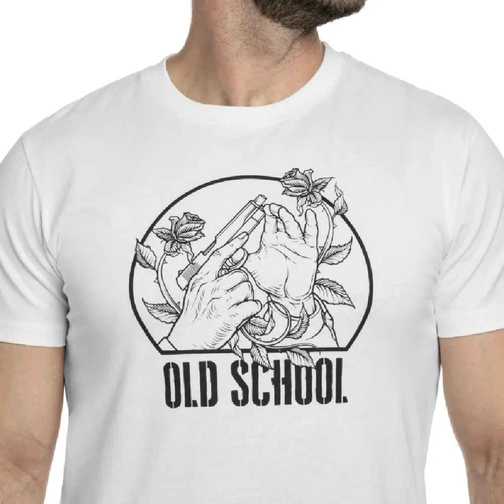 Футболка Helikon-Tex Old school. Білий 4
